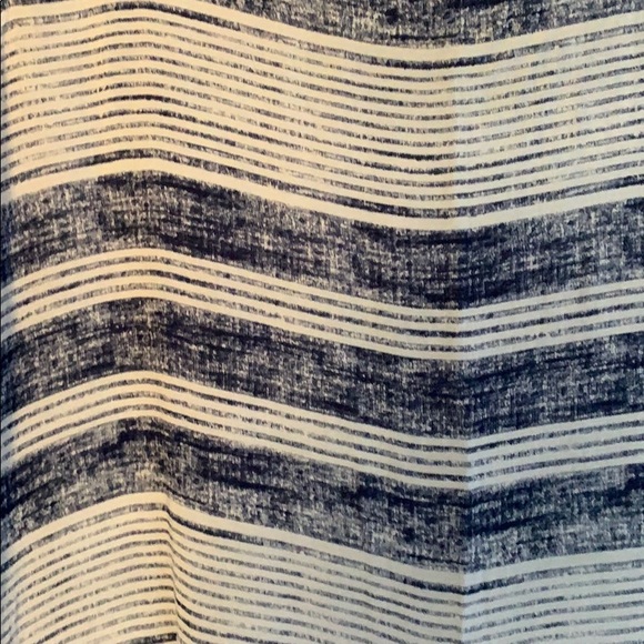 Blue and white striped dress - Picture 2 of 4